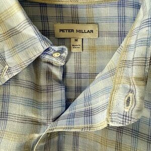Peter Millar Men's Plaid Button Down Shirt